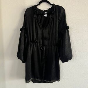 Misa Los Angeles Black Mini Dress